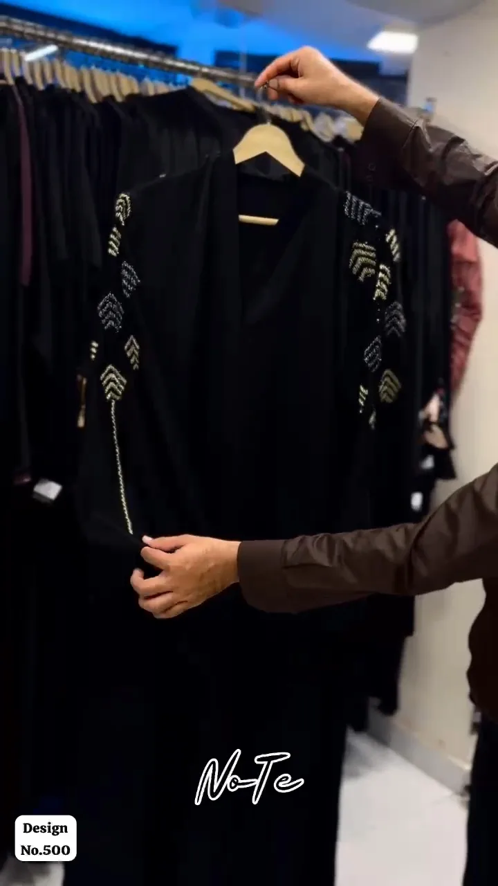 Everyday elegant handwork abaya