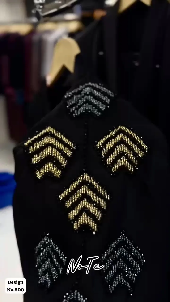 Everyday elegant handwork abaya — 3