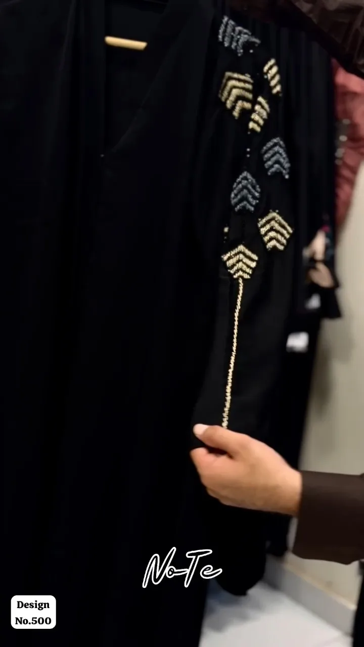 Everyday elegant handwork abaya — 5