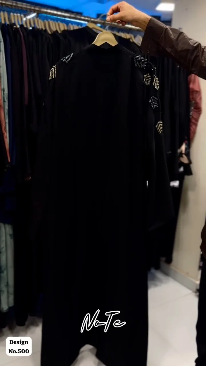 Everyday elegant handwork abaya — 4