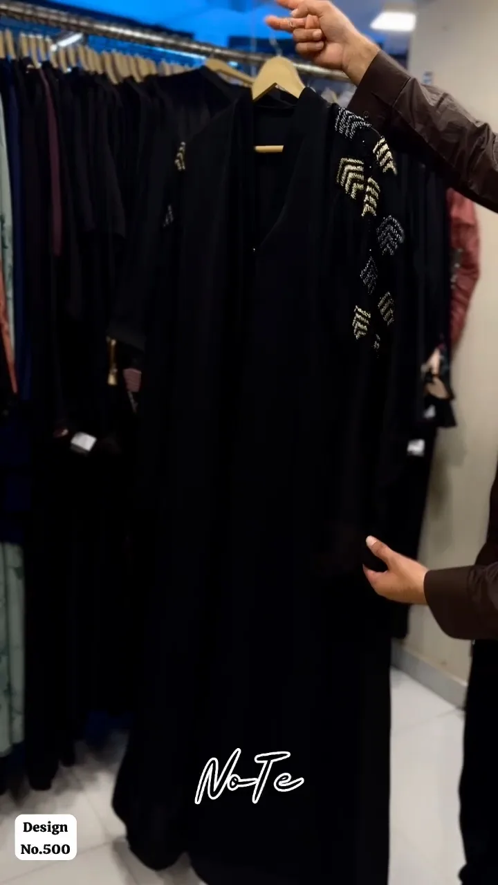 Everyday elegant handwork abaya — 2