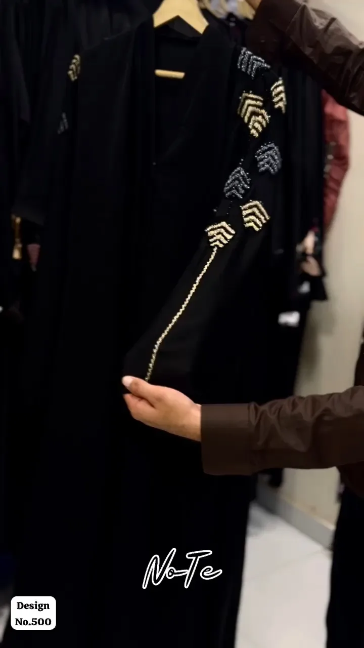 Everyday elegant handwork abaya — 6