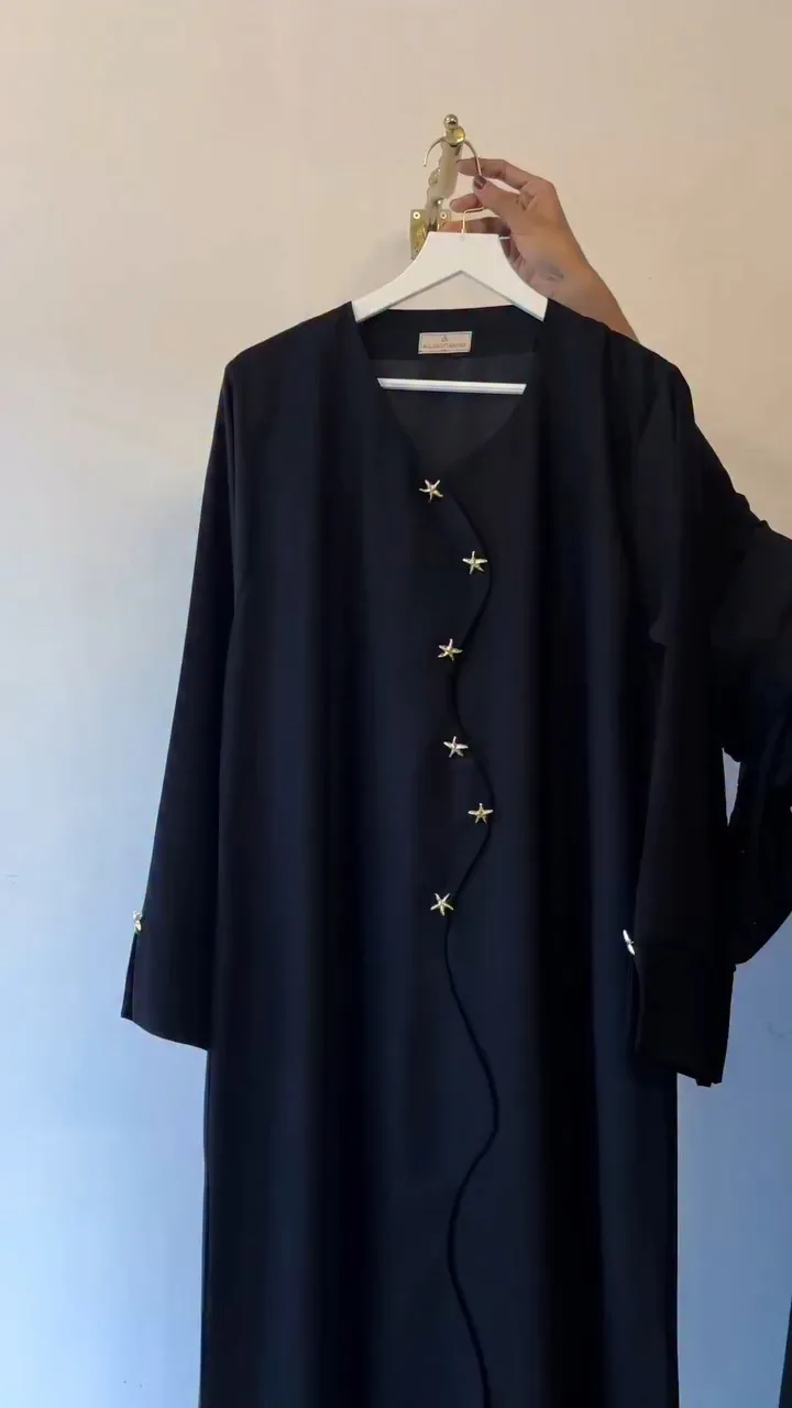 Everyday cutwork abaya