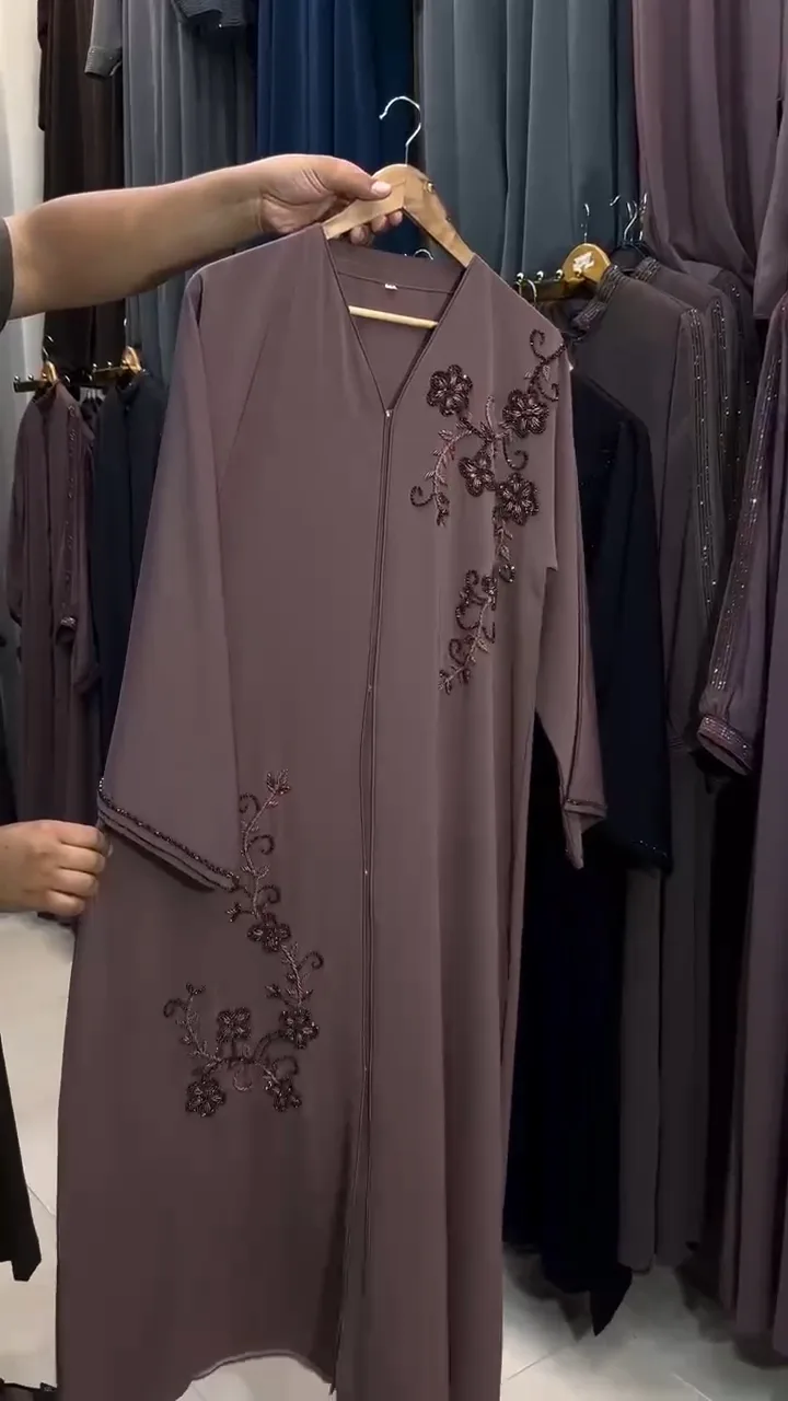 Handworked abaya for everyday — 2
