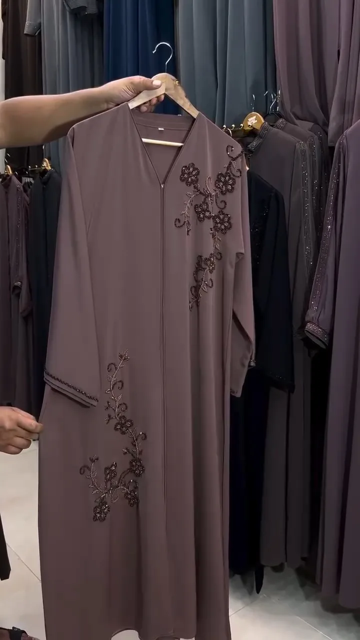 Handworked abaya for everyday