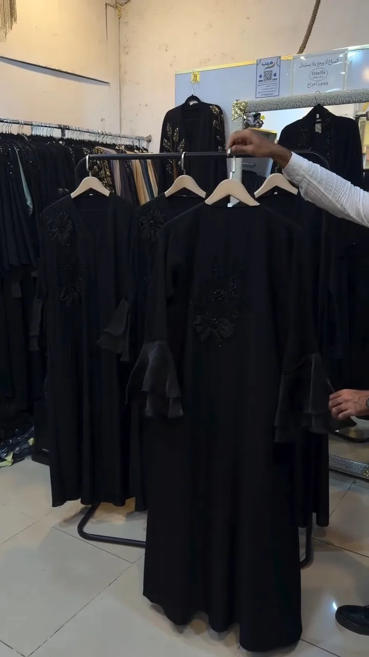 Tissuework style abaya — 3