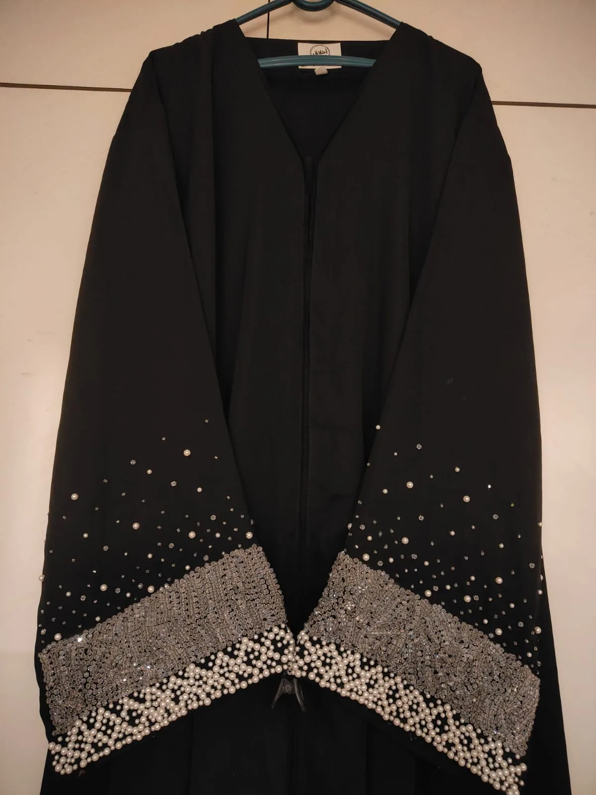 Pearl handwork abaya — 2